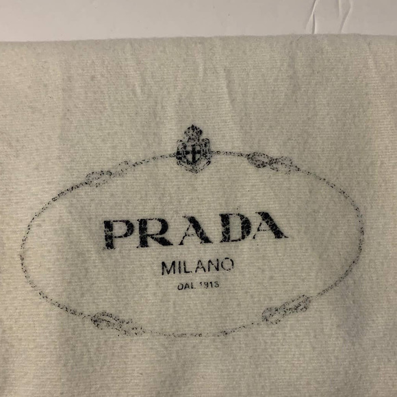 PRADA Large Drawstring Purse Dust Bag 17in x 15in - Picture 5 of 7